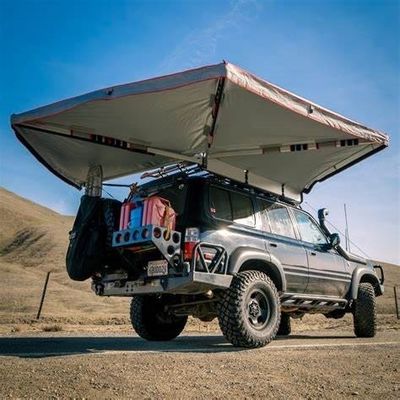2024 Lo más nuevo Niza 270 Retractable Techo del coche Tienda de toldo lateral con pared impermeable a los rayos UV