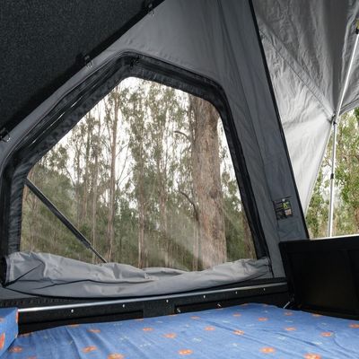 Canopy de camper de aluminio de 160 kg para caja de 6 pies Toyota Tacoma 2020 Jeep Gladiator Made