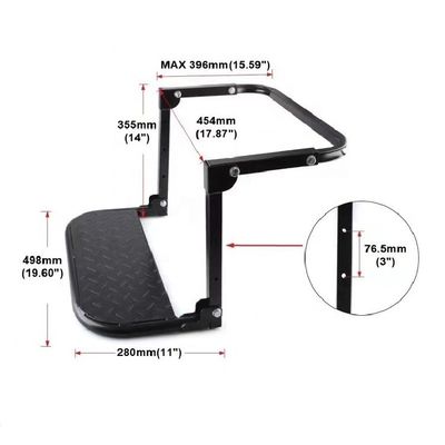 TOYOTA CAMRY JPP 2024 Escalera de escalón plegable sobre ruedas para camiones y vehículos fabricados