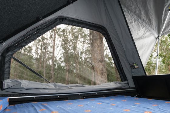 TOYOTA TRUCK Ute Silverado Camper duro Alucab Pickup Tacoma Camper de arriba con bastidor