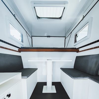 Estándar Estructura de aluminio Camper Top con bastidor para F150 Camper duro Shell Pickup