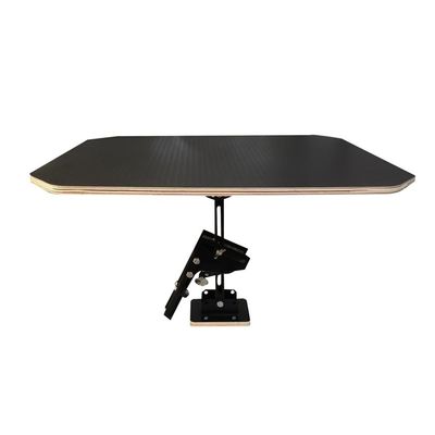 Tabla de la bandeja del coche negro Mesa de comedor con paquete pequeño y FAW Car Fitment en color negro hecho