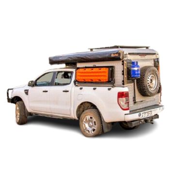 2014 Ford F150 pickup Trucks tapa de tipo duro sin perforación de la instalación hecha