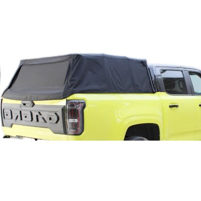 Función de la caja trasera Canopy de cáscara blanda para Ford Ranger Pickup Truck Topper Cover Hecho