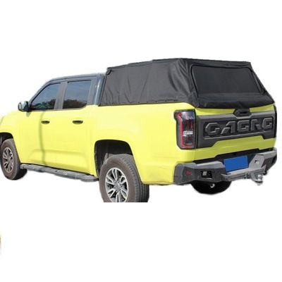 Función de la caja trasera Canopy de cáscara blanda para Ford Ranger Pickup Truck Topper Cover Hecho