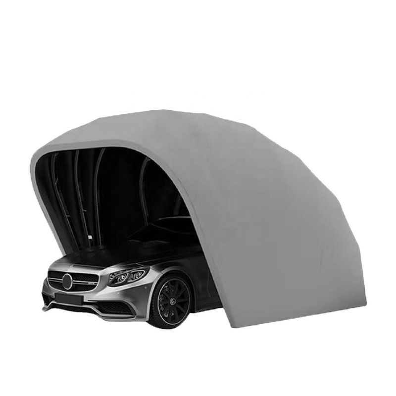 Carport de poliéster Parking lotes Canopy hecho en con impermeable y buen manual de operación