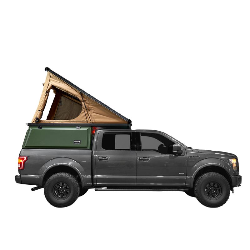 Acampa y duerme de manera eficiente en tu Tundra 2016 con un Camper Shell Tacoma personalizado